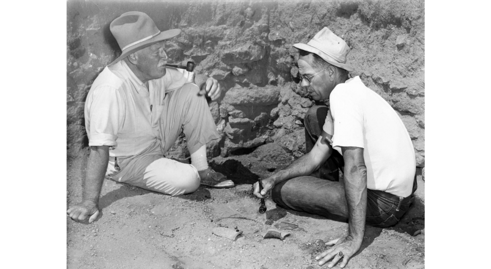A. V. Kidder and Emil Haury at Point of Pines.png