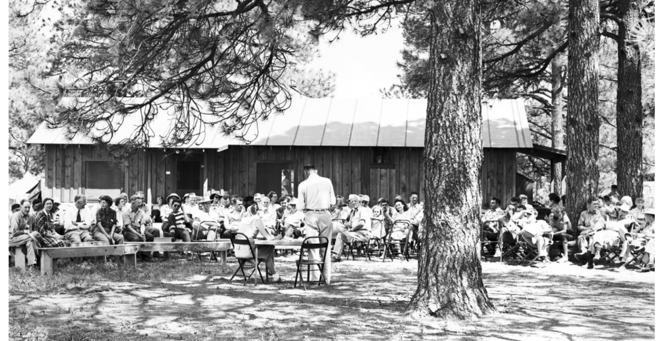 Pecos Conference attendees in 1948