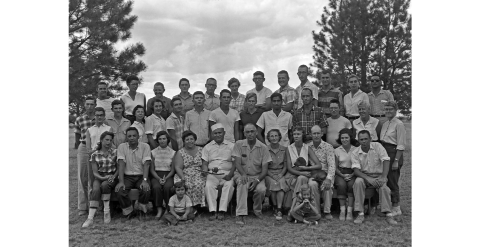 Staff and students of the 1958 season