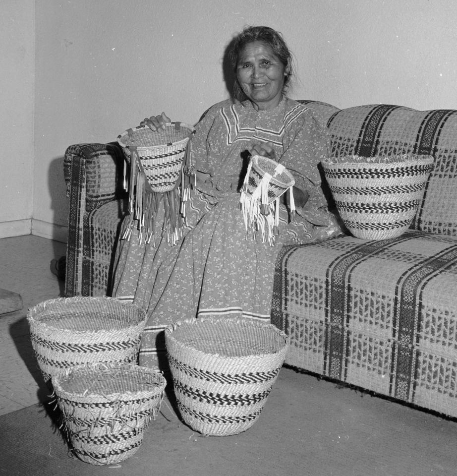 Minnie Narcisco with Burden Baskets
